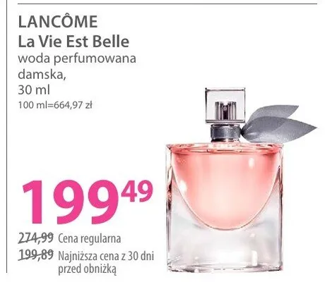 Woda perfumowana damska promocja w Hebe