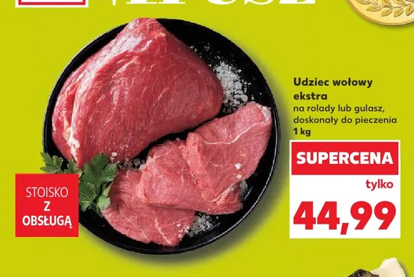 Udziec wołowy ekstra promocja w Kaufland