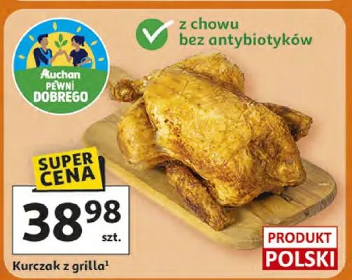 Kurczak z grilla promocja w Auchan
