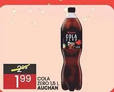 Cola Zero Auchan promocja w Wafelek