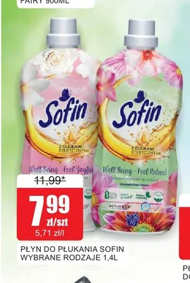 Płyn do płukania Sofin Well Being Feel Joyful promocja w Bingo