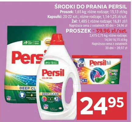 Środki do prania żel Persil promocja w Stokrotka