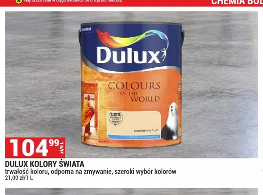 Farba Dulux Kolory Świata promocja w Merkury Market