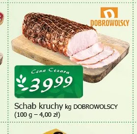 Schab kruchy Dobrowolscy promocja w CEZAR Delikatesy
