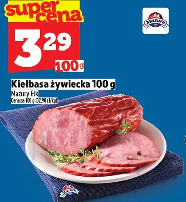 Kiełbasa żywiecka Mazury Ełk promocja w TOPAZ
