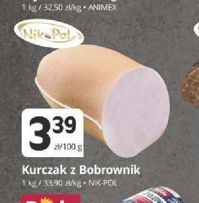 Kurczak z Bobrownik Nik-Pol promocja w Marketvita