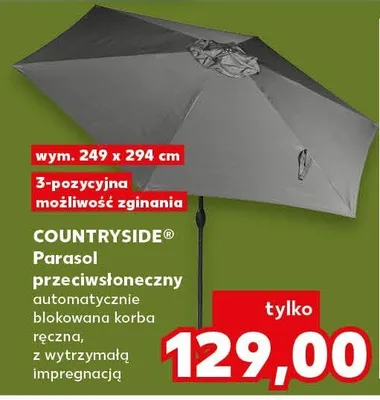 Parasol przeciwsłoneczny  promocja w Kaufland