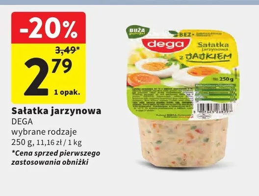 Sałatka jarzynowa promocja w Intermarche