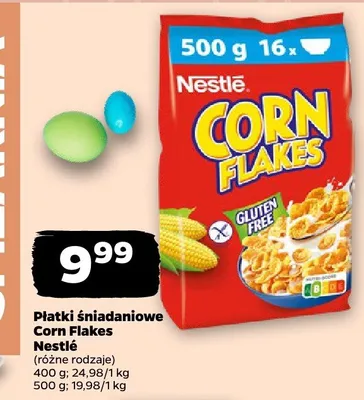 Płatki śniadaniowe, różne rodzaje promocja w Netto
