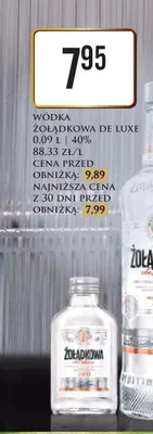 Wódka Żołądkowa de Luxe 40% promocja w Dino