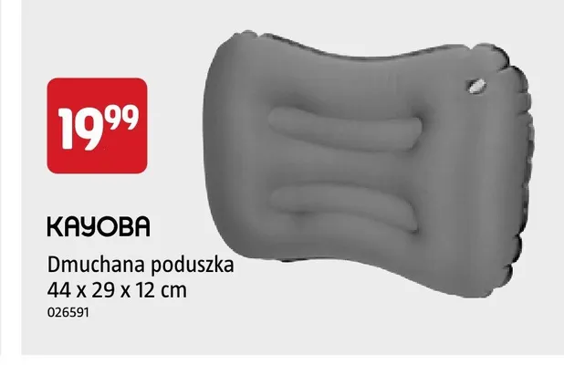 Dmuchana poduszka Kayoba 44x29x12 cm promocja w Jula