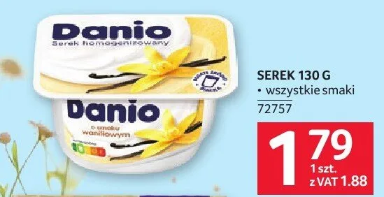 Serek Danio 130 g promocja w Selgros