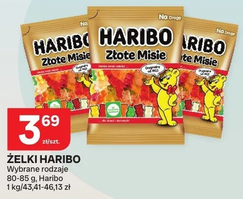 Żelki złote misie promocja w Chorten