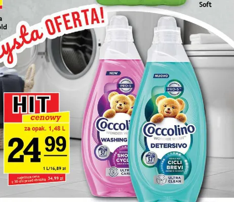 Żel do prania Coccolino Wonder Wash Ultra Clean promocja w Gram Market