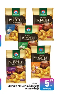 Chipsy w kotle prażone Przysnacki promocja w Tomi Markt