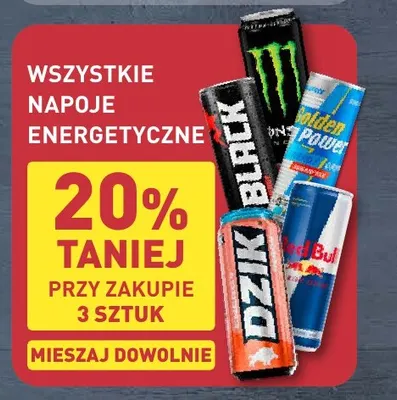 Napój energetyczny Red Bull promocja w Aldi