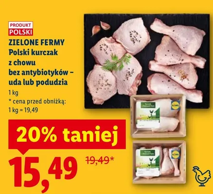 Kurczak z chowu bez antybiotyków - uda promocja w Lidl