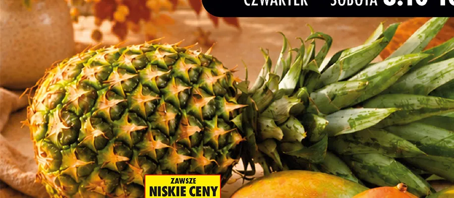Ananas na wagę promocja w Biedronka