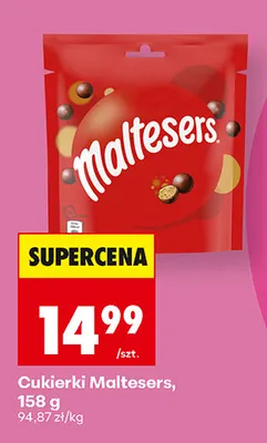 Cukierki Maltesers promocja w Biedronka