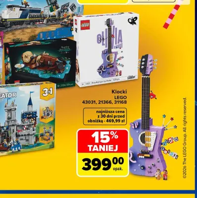 Klocki LEGO 21366 promocja w Carrefour