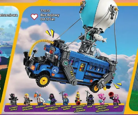 Klocki LEGO Fortnite 77073 Bus Bojowy promocja w LEGO