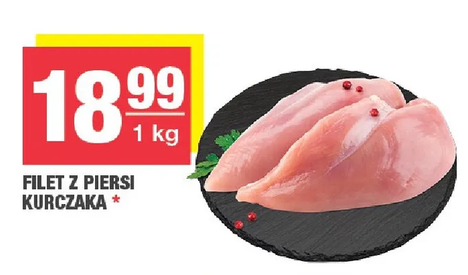 Filet z piersi kurczaka promocja w SPAR
