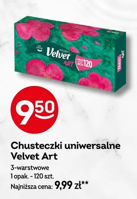 Chusteczki uniwersalne Velvet Art promocja w Żabka