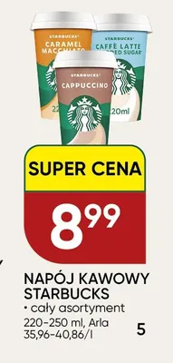 Napój kawowy Starbucks Caffe Latte promocja w Chata Polska