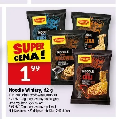 Noodle Winiary kurczak promocja w Twój Market