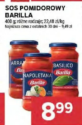 Sos pomidorowy barilla promocja w Stokrotka