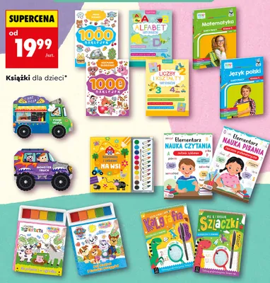 Książki dla dzieci promocja w Biedronka