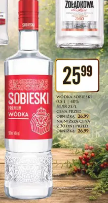 Wódka promocja w Dino
