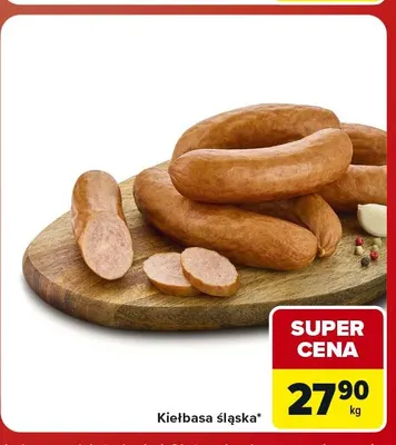 Kiełbasa śląska promocja w Carrefour Market