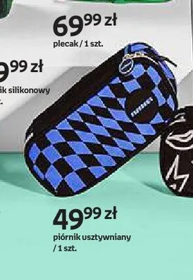 Piórnik usztywniany Backup niebieski we wzory promocja w Empik