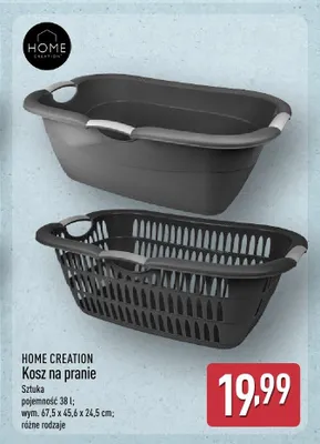 Kosz na pranie Home Creation promocja w Aldi