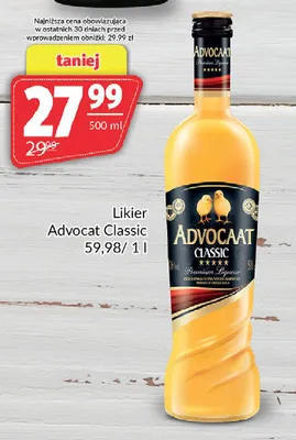 Likier Advocaat Classic promocja w Prim Market