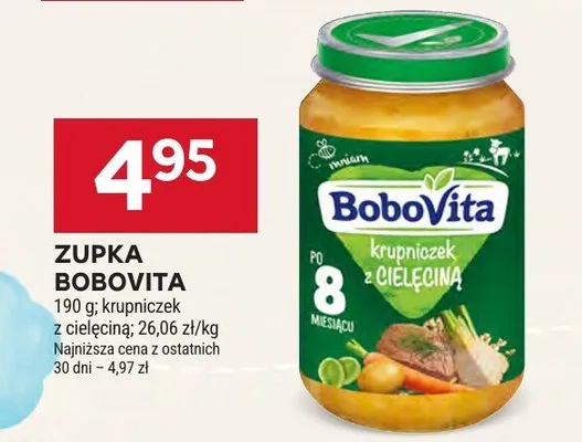 Zupka BoboVita krupniczek z cielęciną promocja w Stokrotka