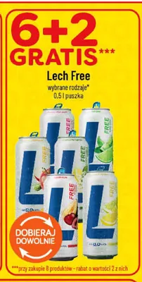 Piwo bezalkoholowe Lech Free promocja w POLOmarket