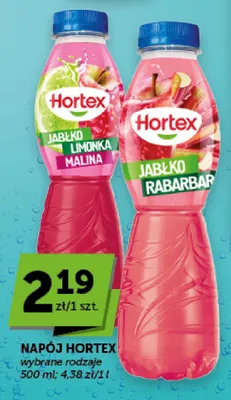 Napój Hortex jabłko limonka malina promocja w Euro Sklep