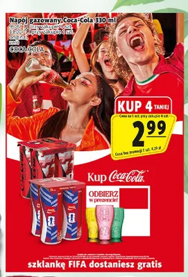 Napój gazowany Coca-Cola Original promocja w Prim Market