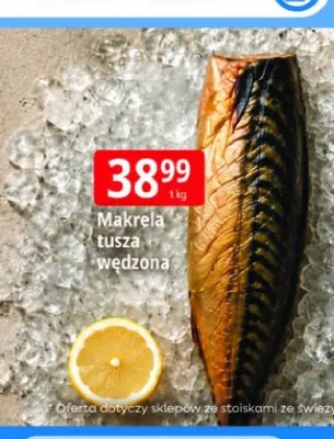 Makrela tusza wędzona promocja w Leclerc