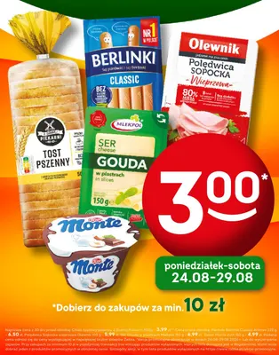 Chleb tostowy pszenny Z Dobrej Piekarni promocja w Żabka