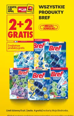 Wszystkie produkty Bref promocja w Biedronka