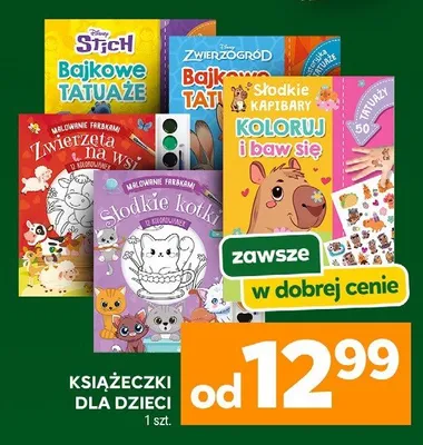 Książeczki dla dzieci promocja w Stokrotka