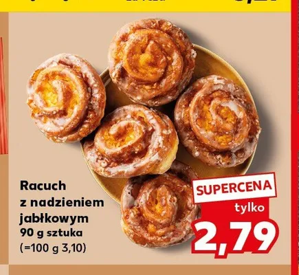 Racuch z nadzieniem jabłkowym promocja w Kaufland