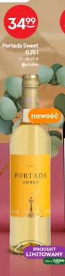 Wino Portada Sweet słodkie promocja w Żabka