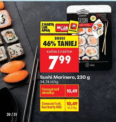 Sushi promocja w Biedronka