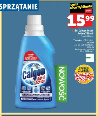 Żel Calgon Total Action Essential Home promocja w TOPAZ