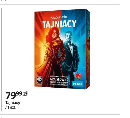 Gra słowna Tajniacy Rebel promocja w Empik