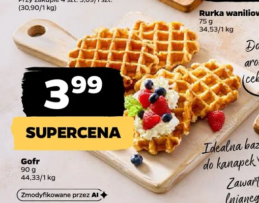 Gofr promocja w Netto